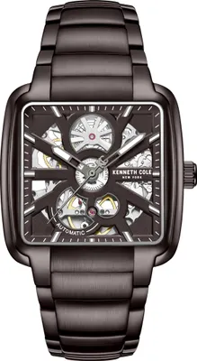 Produktbild von Kenneth Cole Armbanduhr Automatic Automatic Steel Square Chocolate