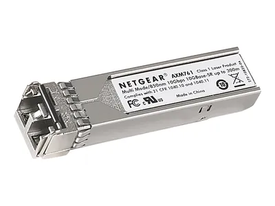 Produktbild von NETGEAR AXM761P10, 10000 Mbit/s, SFP+, LC, SR, 300 m, 17,1 g