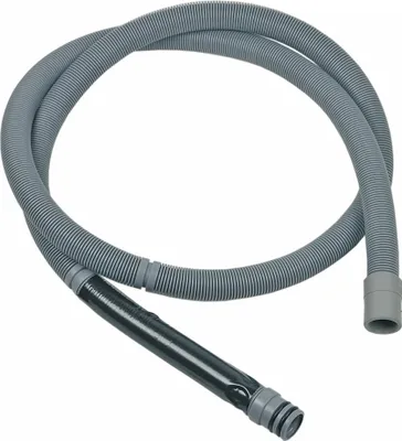 Produktbild von Ablaufschlauch Abpumpschlauch 1,75m Spülmaschine Geschirrspüler Indesit Ariston Hotpoint C00273284 Whirlpool Bauknecht 482000022012 Endstück gerade/gerade 20/25mmØ