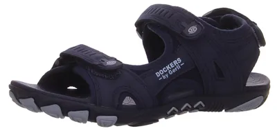 Produktbild von Dockers Sandaletten,Stadtbd.b.25mm o.Fußb in blau, Gr. 42