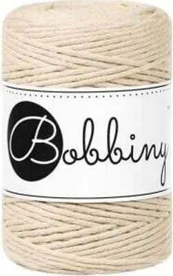 Produktbild von Bobbiny Macrame Cord 1,5 mm 100 m Warm Beige Schnur