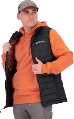 Productafbeelding van Columbia Powder Lite Vest, een lichtgewicht gewatteerde vest voor heren