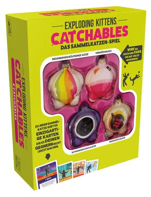Obrázek produktu pro Exploding Kittens – Catchables, pro 2–4 hráče, od 8 let, hra pro večírky