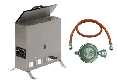 Produktbild von TGO Gewächshausheizung 4,0 kW Edelstahl