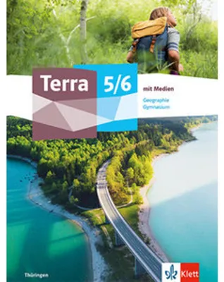 Immagine prodotto di Terra Geographie 5/6. Schulbuch Klasse 5/6. Ausgabe Thüringen Gymnasium