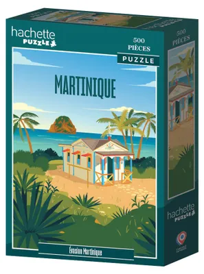 Zdjęcie produktu dla Puzzle 500 elementów Hachette „Świąteczne marzenia na Martynice”