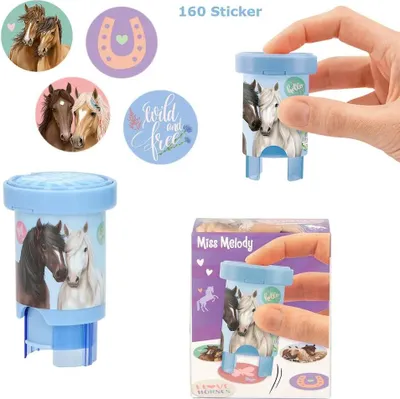Produktbild von DEPESCHE Miss Melody Sticker Stamper Wild and Free