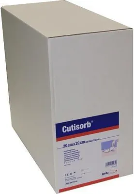 Produktbild von Cutisorb Saugkompressen unsteril 20x20 cm 100 St