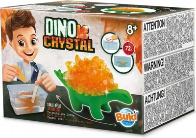 Image de Kit d'expérimentation sur les dinosaures en cristal