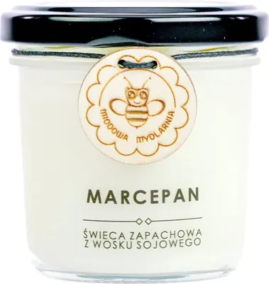Produktbild von Honigseifenladen Sojawachskerze MARZIPAN