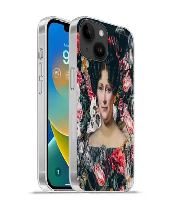 Produktbild von MuchoWow® Handyhülle Schutzhülle Hülle für Apple iPhone 14 - Softcase Malerei - Blumen - Dubois Drahonet Silikon Softcase Handy Hülle - Mobiltelefonhülle