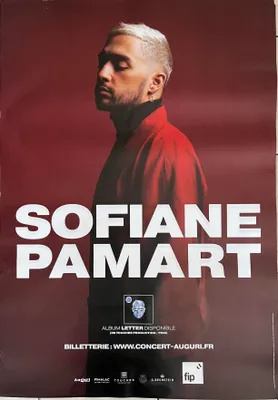 Obrázek produktu pro Sofiane PAMART - Koncert - Plakát / Leták - 40x60 cm