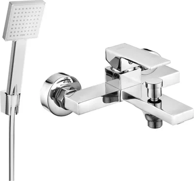 Image de Uno R45 Mélangeur bain avec accessoires, chrome (7143R45-00)