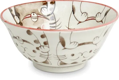 Produktbild von Tokio Japan Design Katzen Schalen Kawaii Cat Tayo Schüssel Pink