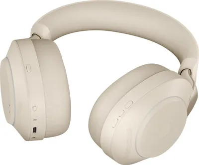 Image de Jabra Evolve2 85, filaire et sans fil, bureau/centre d'appels, 20 - 20 000 Hz, 286 g, casque, beige