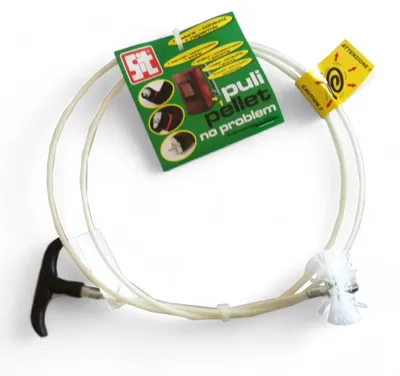 Obrázok produktu pre Súprava na čistenie komína peletových kachlí Pulipellet Eco, priemer 80–100 mm, dĺžka 300 cm