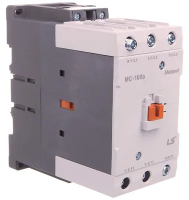 Immagine prodotto di Schütz 100A, 3 poli, 55 kW, 230V AC, 1Z1R, modello MC-100a, 230VAC, 1a1b, codice 1333007000