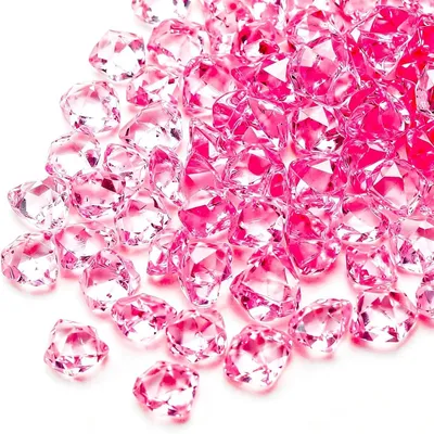 Productafbeelding van Acryldiamanten, decoratief, 11 x 14 mm, 600 stuks, voor knutselwerk