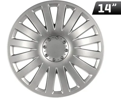 Obrázok produktu pre Kryty kolies Smart strieborné 14", 4 ks.