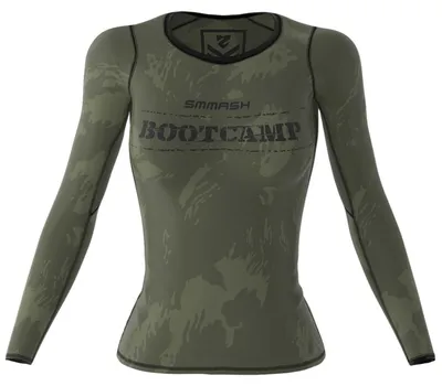 Produktbild von SMMASH Funktionsshirt Damen Kompressionsshirt Sportshirt Langarm Atmungsaktiv Se