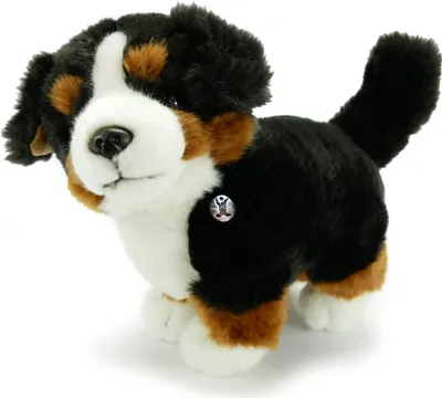 Produktbild von Berner Sennenhund JUSTUS Hund stehend Plüschtier Kuscheltier 25 cm
