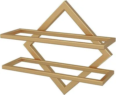 Produktbild von Wandmontierter Weinhalter aus Metall praktisch