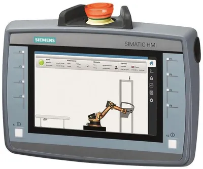 Produktbild von Siemens SIMATIC HMI KTP700F Mobile, 17,8 cm (7"), 480 x 800 Pixel, 194,8 mm, 1,34 kg, 262 mm, 212 mm