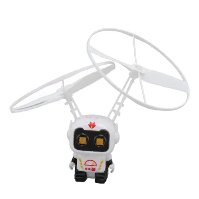 Produktbild von Kinder Flugroboter Spielzeug,Roboter Drohnen Spielzeug,Drohne Flugroboter,Niedlicher USB Induktionsroboter,Induktionsflugroboter,Roboter Flugfeen Spielzeug