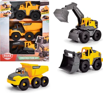 Produktbild von Dickie Toys|Simba Volvo Construction Set