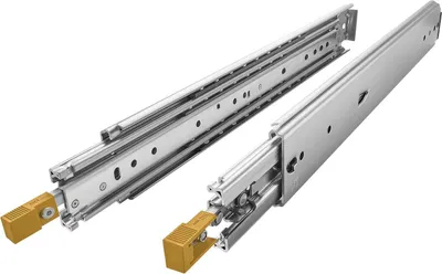 Produktbild von SOTECH 1 Paar (2 St.) Schwerlastauszug Einrastfunktion Lock-in/out Länge 650 mm Tragkraft 200 kg Höhe 76 mm