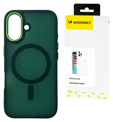 Immagine prodotto di Custodia Wozinsky Fashion Case Magsafe Na Samsung Galaxy S25+ - Zielone
