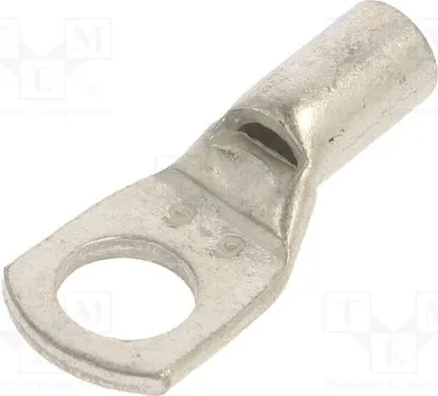 Produktbild von Rohrkabelschuh, verzinnt, 6mm², M6