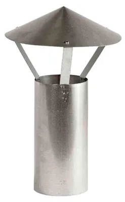 Image de Chapeau de pluie pour conduits de cheminée et cheminées