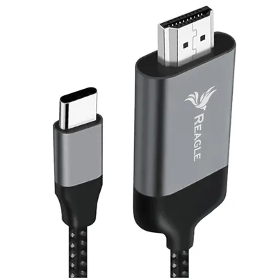 Zdjęcie produktu dla Kabel przejściówka Reagle USB-C 3.1 TYP C na HDMI 4K 60Hz MHL