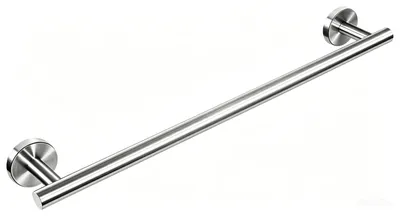 Obrázok produktu pre Držiak na uteráky na stenu, nerezová oceľ, strieborná farba, 60 cm