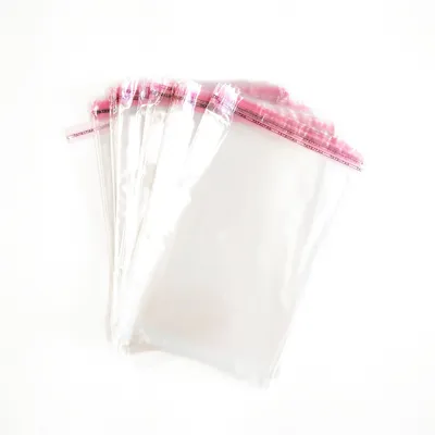 Image de Sachet en PP avec rabat autocollant 125 x 170 + 30 mm, 100 pièces
