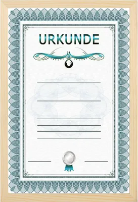 Produktbild von Holz Dokument Bilderrahmen Urkunde Diplom Foto Rahmen Plexi S111 Poster - Farbe: Natur | Format: 29,7x42 A3
