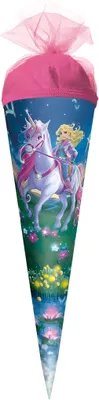 Produktbild von Roth Schultüte 35cm rund Magische Einhornreiterin