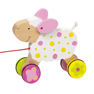 Image de Goki Houten Trekdier Schaap