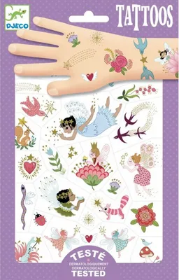 Produktbild von Djeco Tattoos - Feenkameradschaft