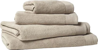 Produktbild von HOMESCAPES Premium Luxus Duschtuch 70x130 cm 700 g/m² ägyptische Baumwolle - Beige
