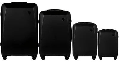 ZESTAW 4 WALIZEK WINGS PLOVER BLACK – zdjęcie produktu