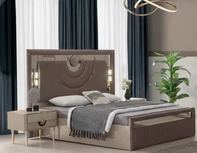 Produktbild von Eleganter Nachttisch mit praktischem Stauraum und modernem Design