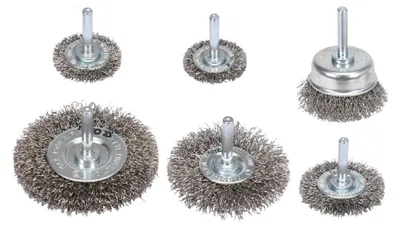 Produktbild von Yato YT-47593, Schleifbürste, Metall, 4500 RPM, 6 Stück(e)