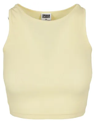 Produktbild von Urban Classics - Kurzes Top für Damen TN530 (XXL) (Weiches Gelb)