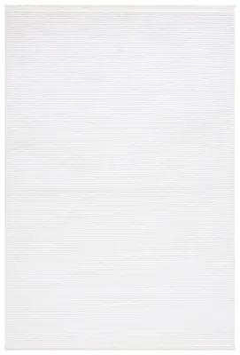 Moderner Kurzflor-Teppich, Elfenbein, 91 x 152 cm