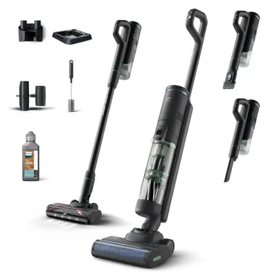 Produktbild von Philips Bodenreiniger AquaTrio XW7263/11 Serie 7000 3-in-1 Nass- und Trockenreinigung, kabellos