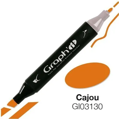 Obrázek produktu pro Značkovač Graph'It s dvojitou špičkou – Cashew