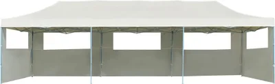 Immagine prodotto di Tenda Pieghevole Pop-Up con 5 Pareti Laterali 3x9 m Crema