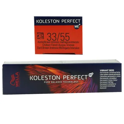 Produktbild von Wella Koleston Perfect Me+ Vibrant Reds, Braun, 33/55, Unisex, 60 ml, Alle Haare, Glanz